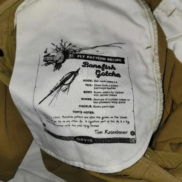 Mens Orvis Size 32×30 Khaki  Flex Pants - Picture 8 of 9